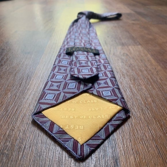 Robert Talbott “Best of Class” Geometric Tie - Picture 7 of 8